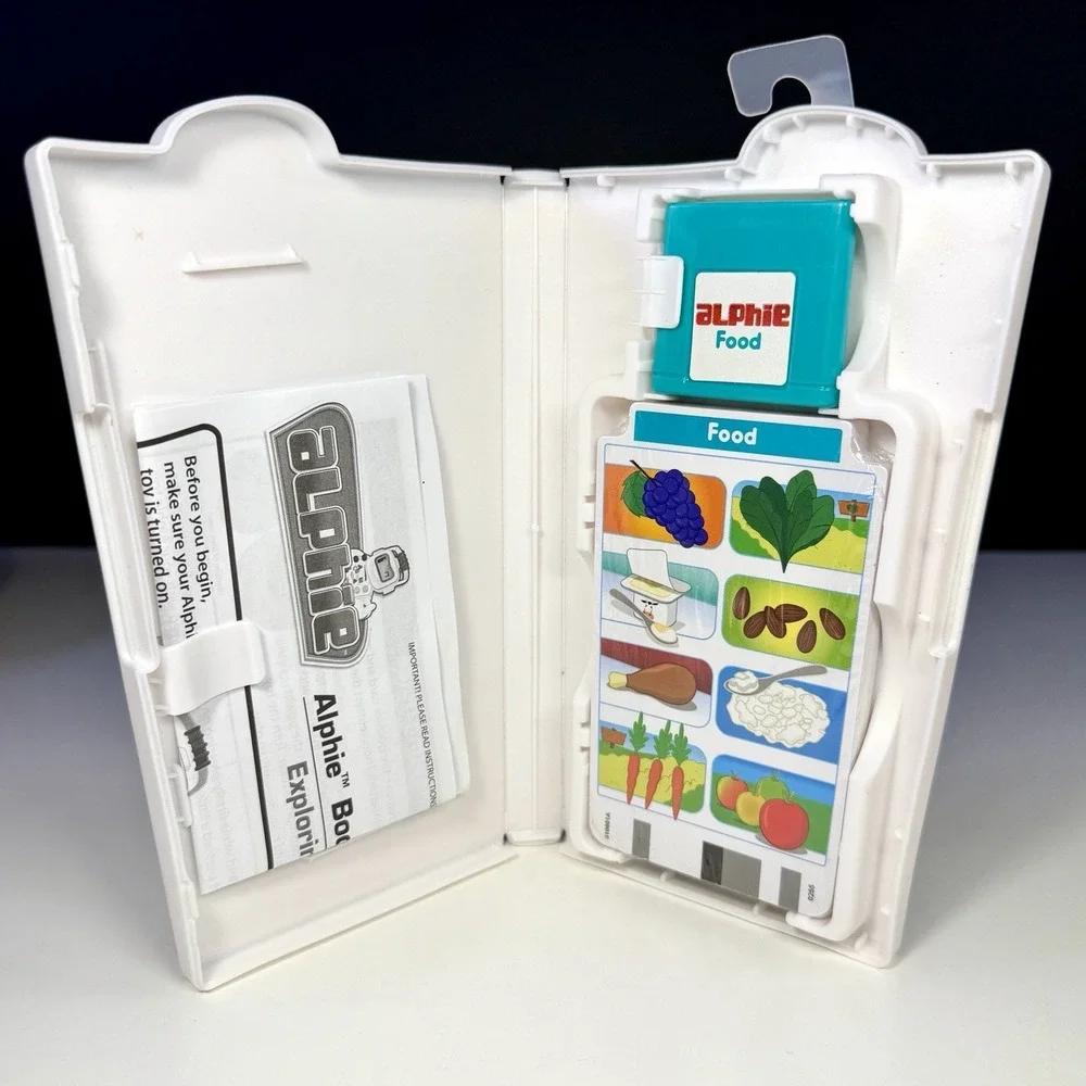 2010 Playskool Alphie Exploring Food Booster Pack 25 Cards Cartridge Complete